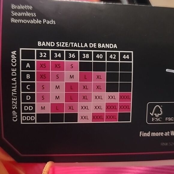 No Boundaries Women's Lettuce Edge Triangle Bralette, Size L - Picture 7 of 8